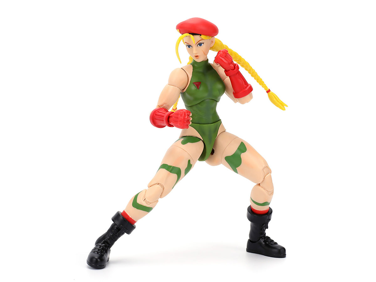 Cammy 6' Moveable Figure with Accessories and Alternate Head and Hands 'Ultra Street Fighter II: The Final Challengers' (2017) Video Game Model by Jada