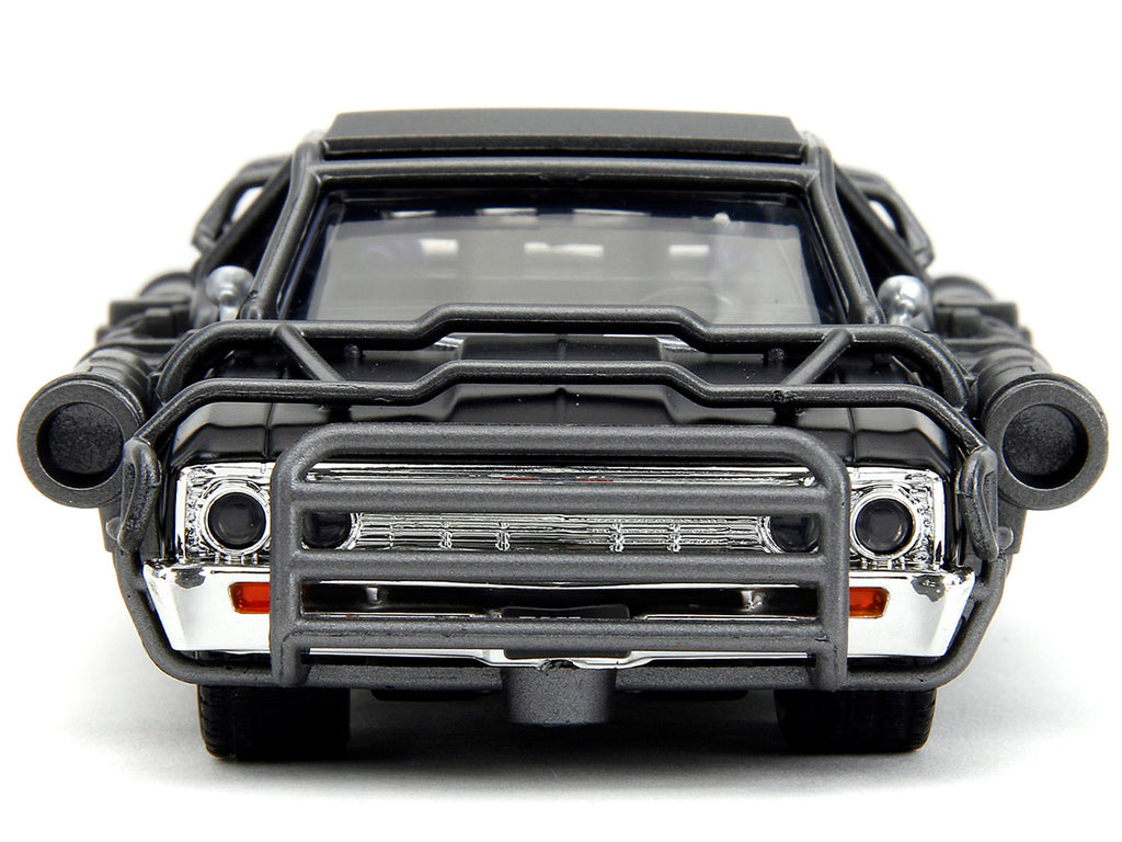 1967 Chevrolet El Camino with Cannons Matt Black 'Fast X' (2023) Movie 'Fast & Furious' Series 1/32 Diecast Model Car by Jada
