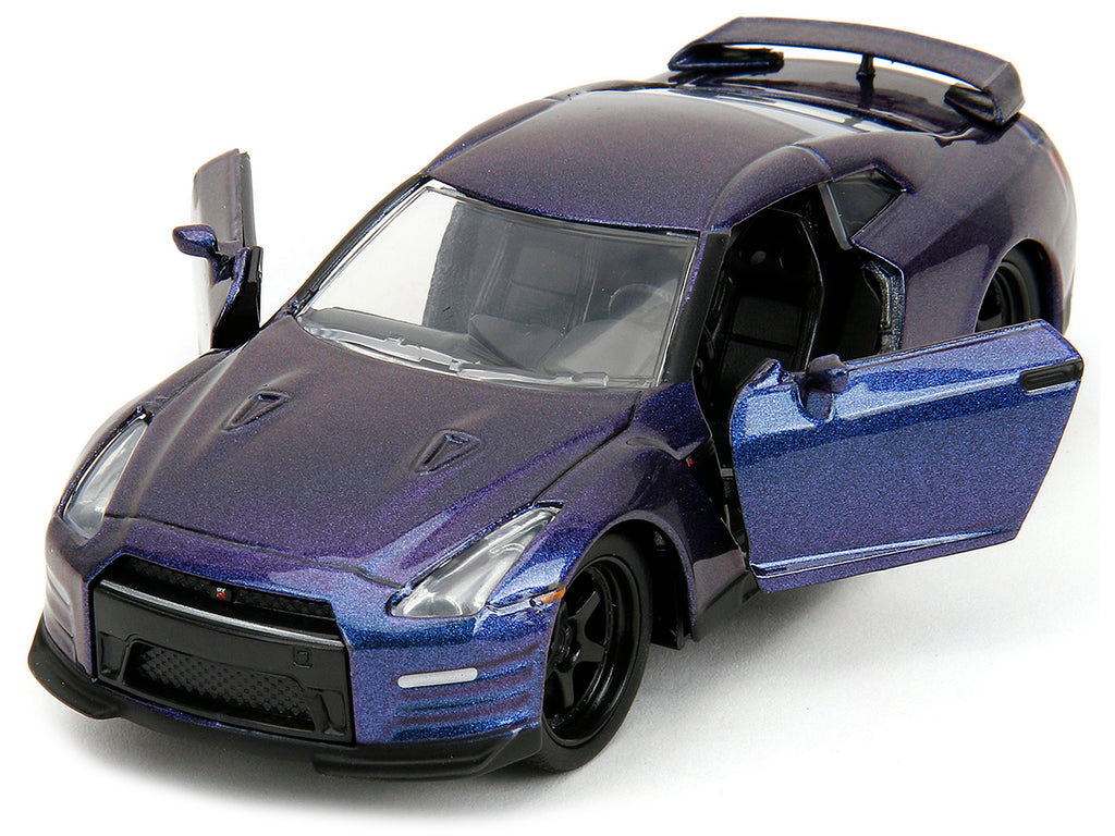 2009 Nissan GT-R (R35) Purple Metallic 'Pink Slips' Series 1/32 Diecast Model Car by Jada