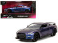 2009 Nissan GT-R (R35) Purple Metallic 'Pink Slips' Series 1/32 Diecast Model Car by Jada