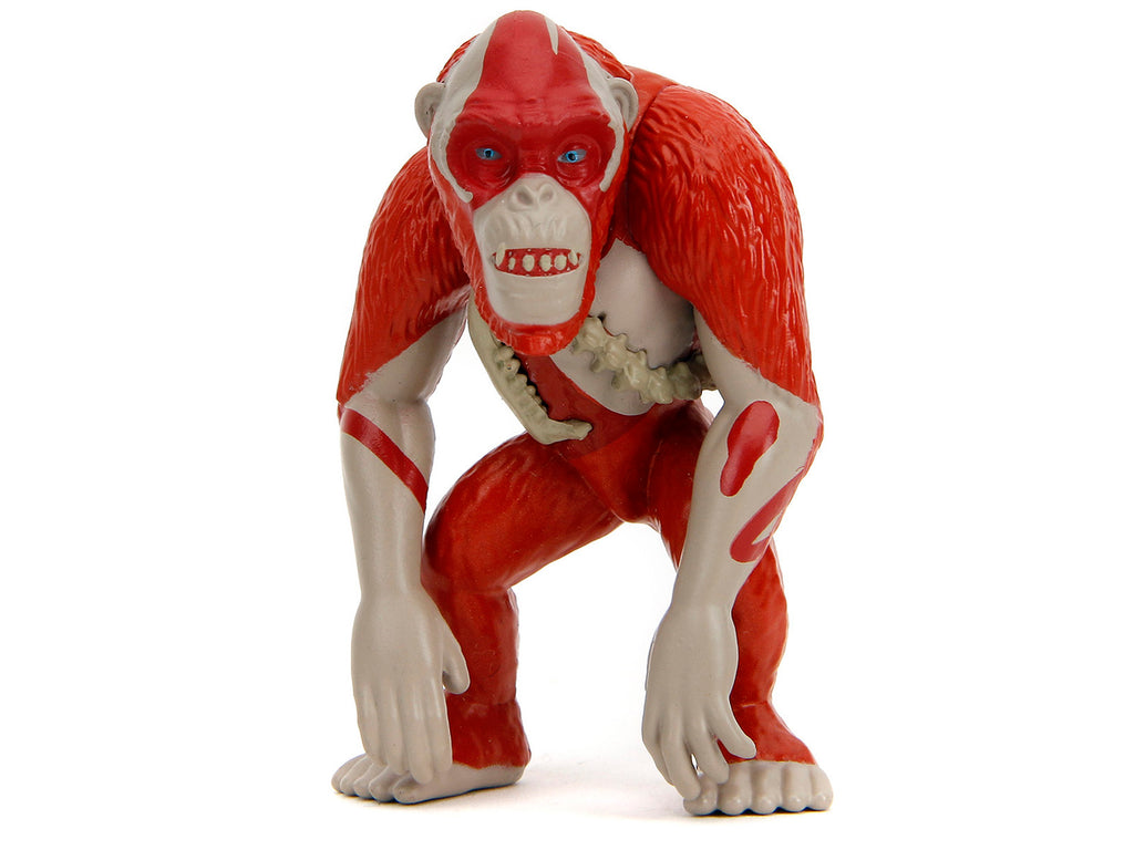 Set of 4 Diecast Figures 'Godzilla x Kong: The New Empire' (2024) Movie 'Metalfigs' Series Diecast Models by Jada