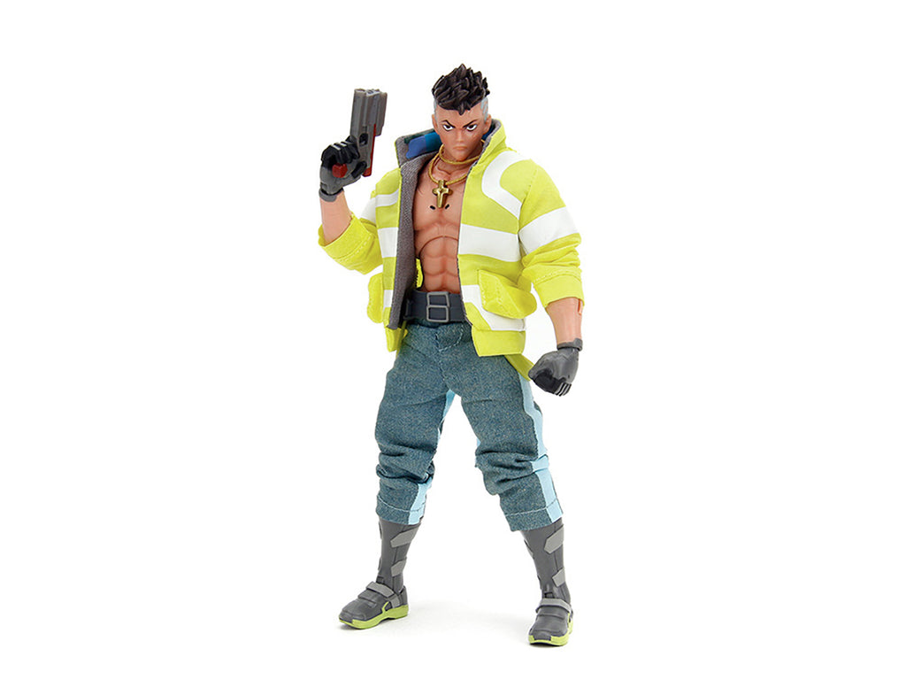 David Martinez 6' Moveable Figure with Accessories and Alternate Head and Hands 'Cyberpunk: Edgerunners' (2022) TV Series Model by Jada