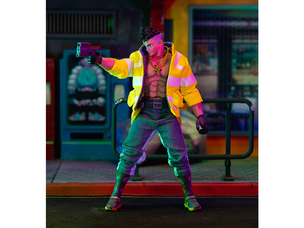 David Martinez 6' Moveable Figure with Accessories and Alternate Head and Hands 'Cyberpunk: Edgerunners' (2022) TV Series Model by Jada