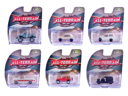 'All Terrain' Series 17 Set of 6 pieces 1/64 Diecast Model Cars by Greenlight