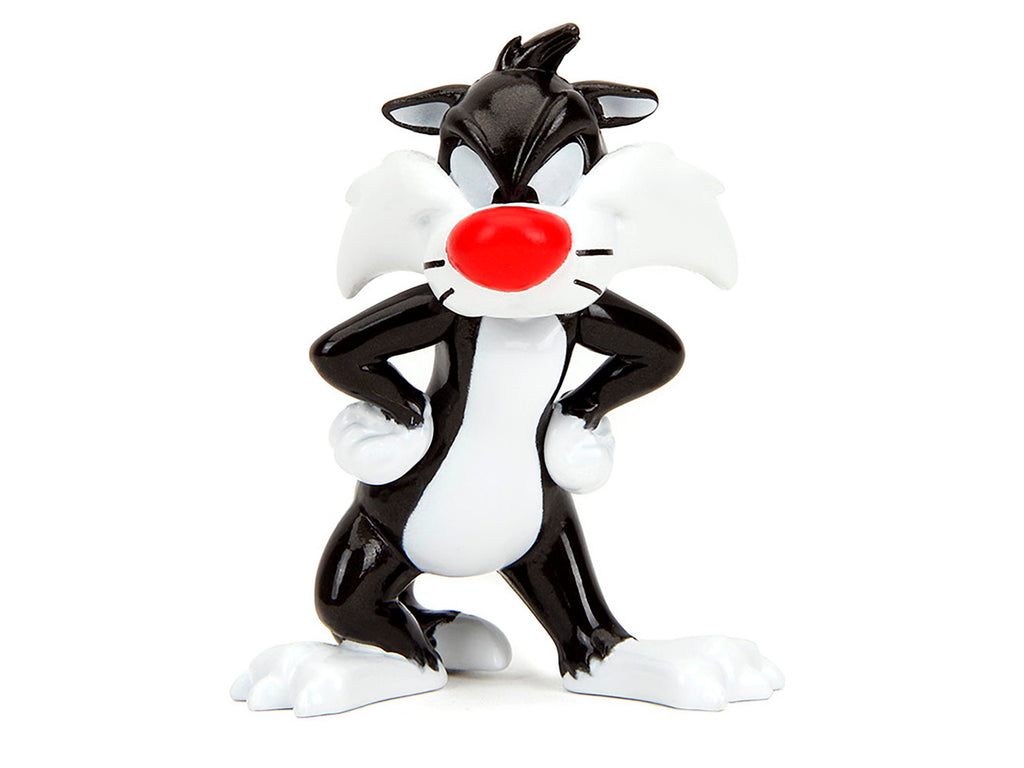 Set of 4 Diecast Figures 'Looney Tunes' 'Metalfigs' Series Diecast Models by Jada