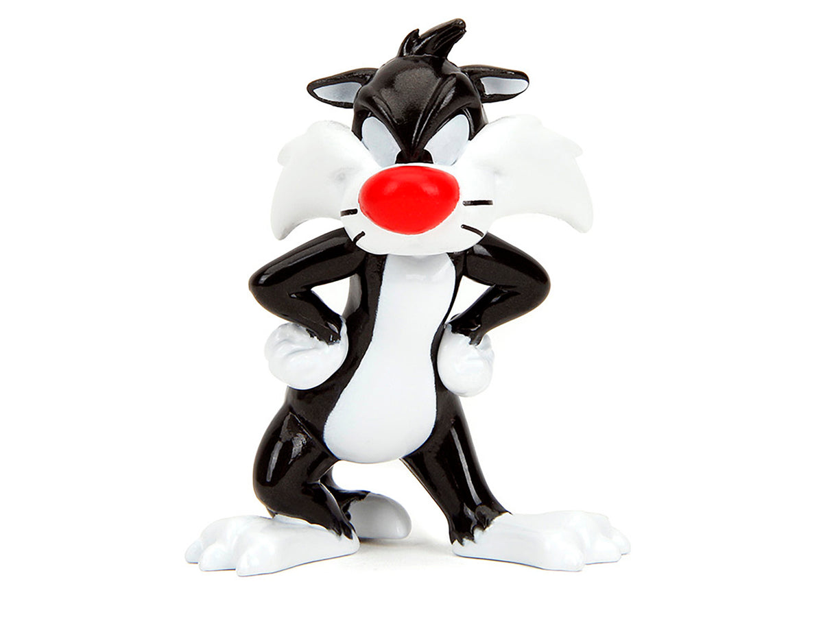 Set of 4 Diecast Figures 'Looney Tunes' 'Metalfigs' Series Diecast Models by Jada