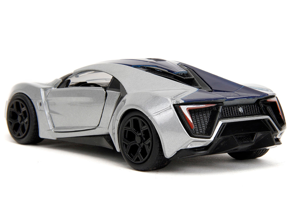 Lykan Hypersport Silver Metallic and Purple 'Pink Slips' Series 1/32 Diecast Model Car by Jada