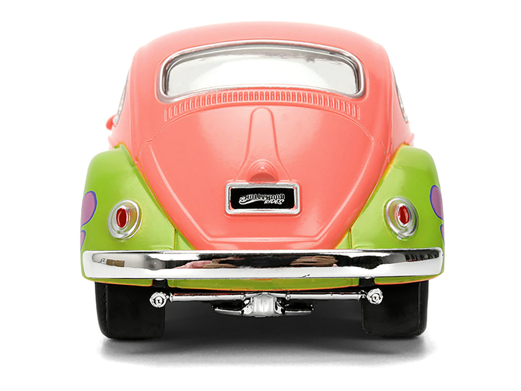 1959 Volkswagen Beetle 'Patrick Star' Livery Pink 'SpongeBob SquarePants' (1999-Current) TV Series 'Hollywood Rides' Series 1/32 Diecast Model Car by Jada
