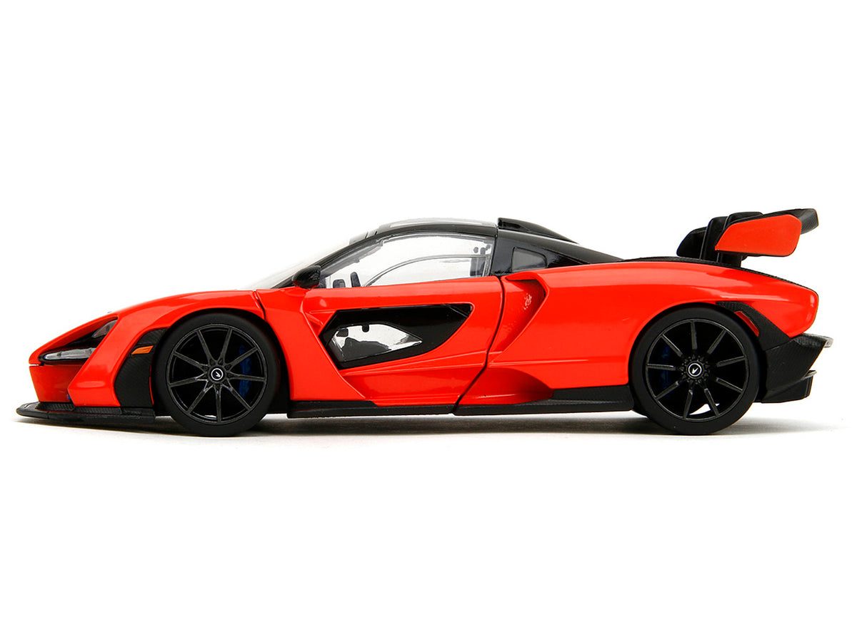 McLaren Senna Red and Black 'Fast X' (2023) Movie 'Fast & Furious' Series 1/24 Diecast Model Car by Jada