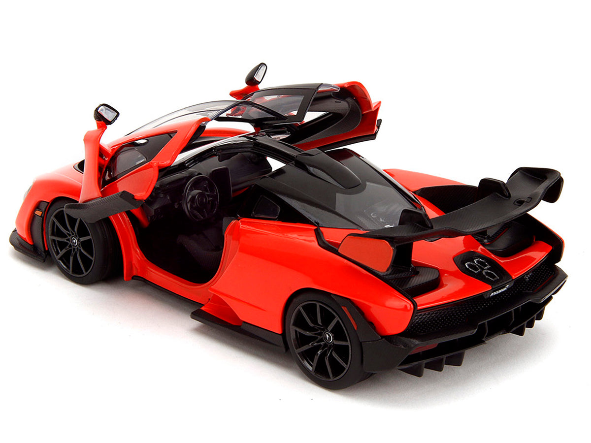 McLaren Senna Red and Black 'Fast X' (2023) Movie 'Fast & Furious' Series 1/24 Diecast Model Car by Jada