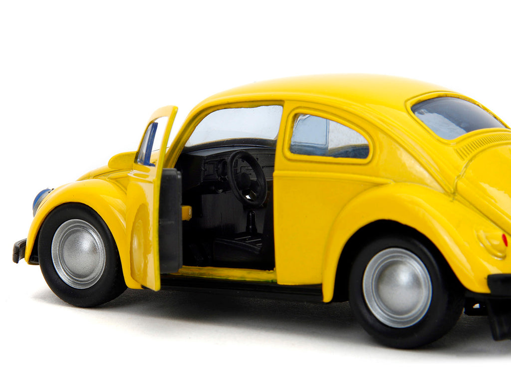 Volkswagen Beetle 'Bumblebee' Yellow 'Transformers' 'Hollywood Rides' Series 1/32 Diecast Model Car by Jada