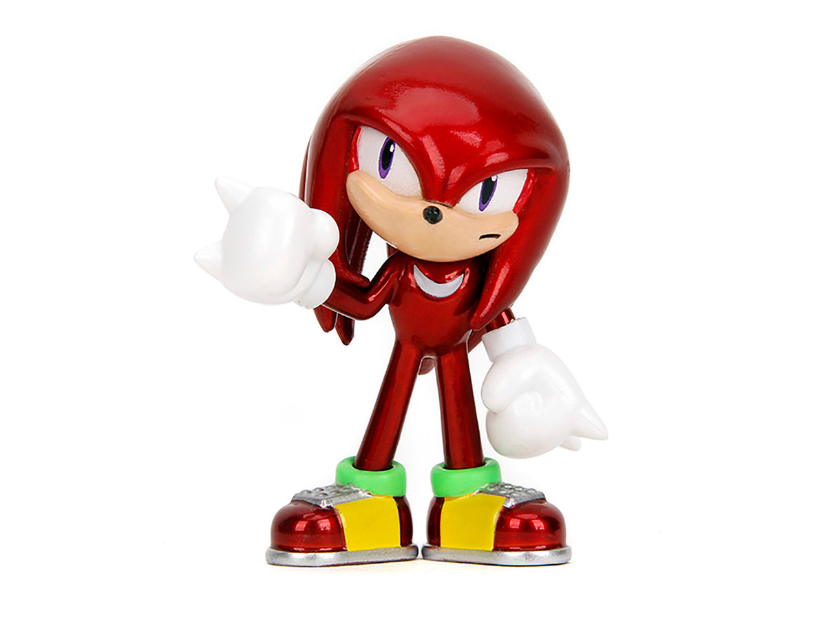 Set of 4 Diecast Figures 'Sonic the Hedgehog' Video Game 'Metalfigs' Series Diecast Models by Jada