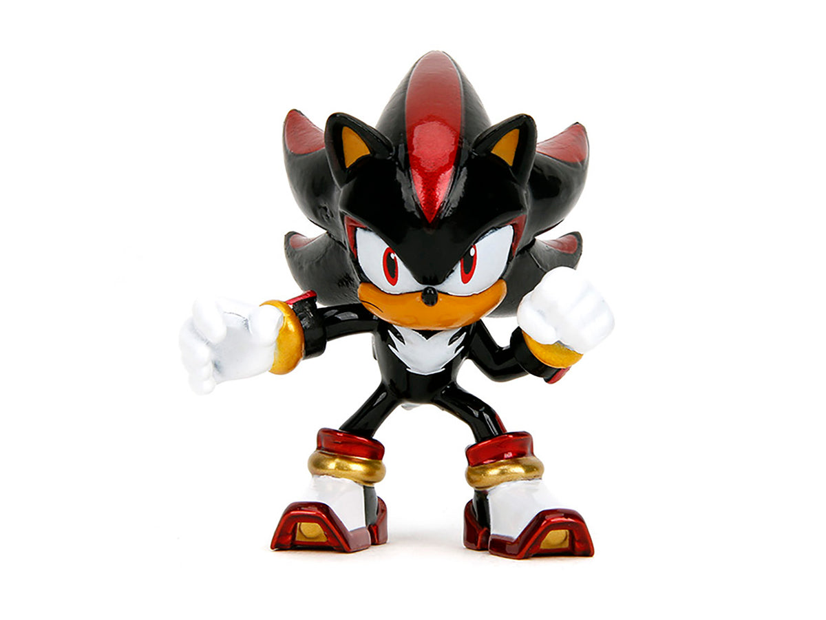 Set of 4 Diecast Figures 'Sonic the Hedgehog' Video Game 'Metalfigs' Series Diecast Models by Jada