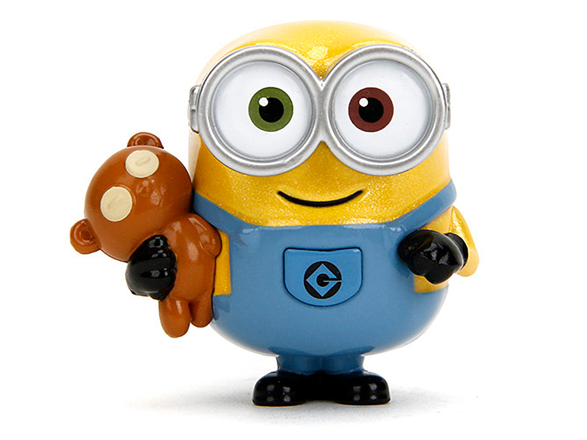 Set of 4 Diecast Figures 'Minions' (2015) Movie 'Metalfigs' Series Diecast Models by Jada