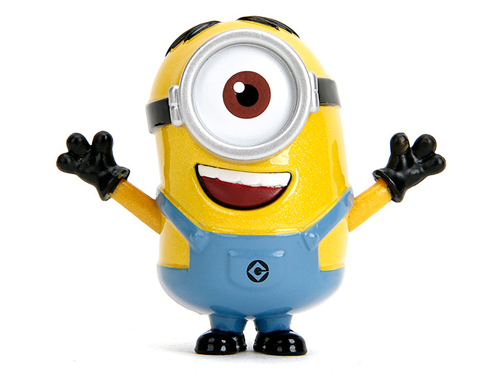 Set of 4 Diecast Figures 'Minions' (2015) Movie 'Metalfigs' Series Diecast Models by Jada