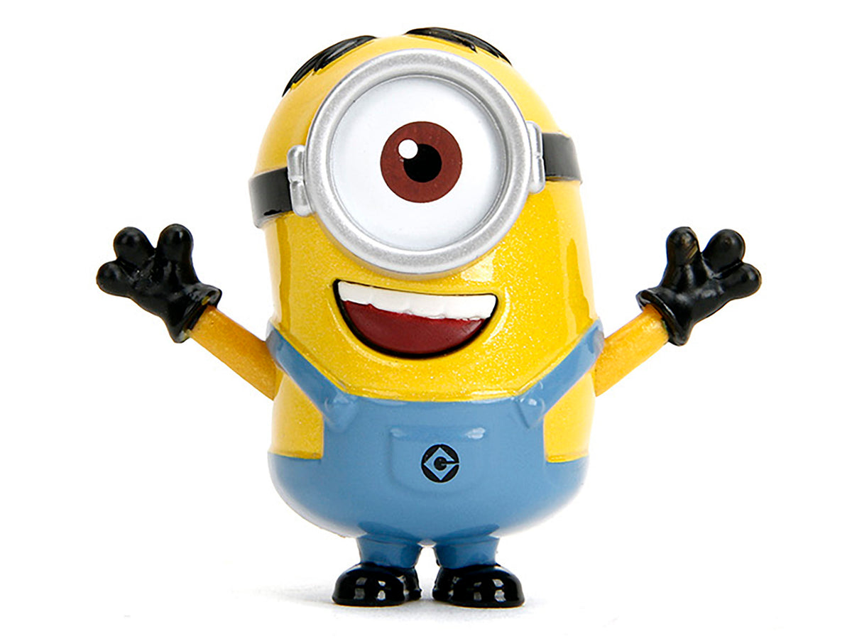 Set of 4 Diecast Figures 'Minions' (2015) Movie 'Metalfigs' Series Diecast Models by Jada