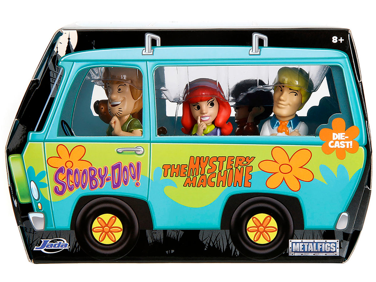 Set of 5 Diecast Figures 'Scooby-Doo' TV Series 'Metalfigs' Series Diecast Models by Jada