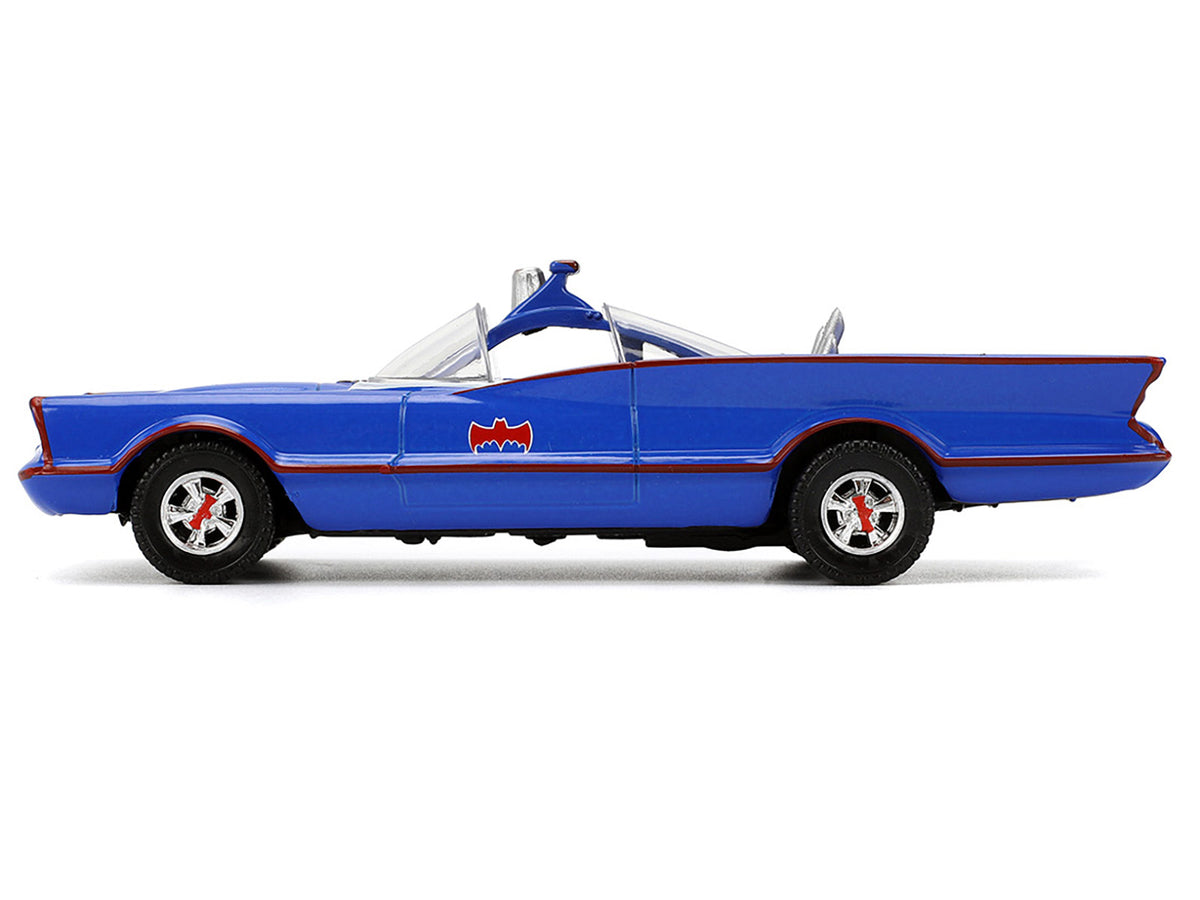 1966 Batmobile Blue 'Batman' (1966-1968) Classic TV Series 'Hollywood Rides' Series 1/32 Diecast Model Car by Jada