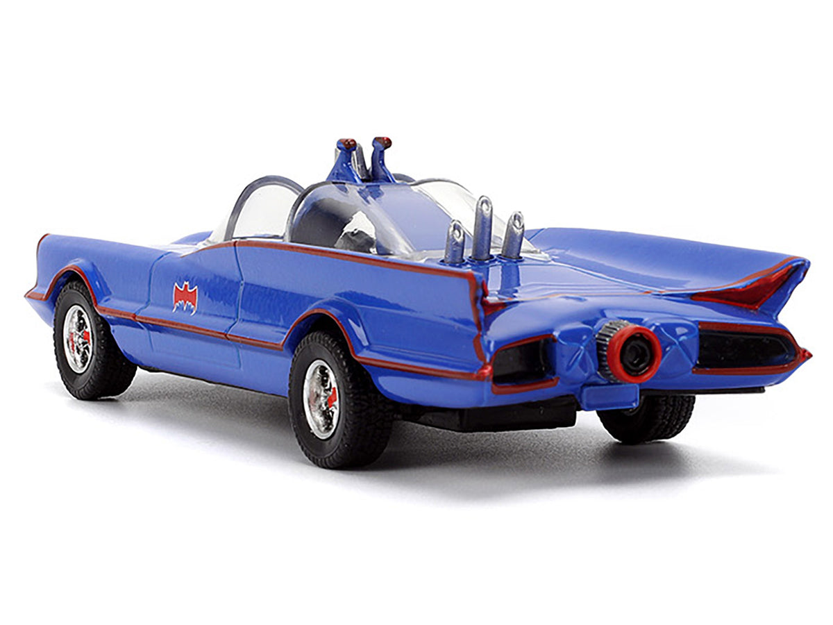 1966 Batmobile Blue 'Batman' (1966-1968) Classic TV Series 'Hollywood Rides' Series 1/32 Diecast Model Car by Jada