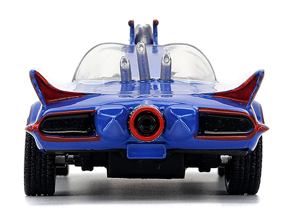 1966 Batmobile Blue 'Batman' (1966-1968) Classic TV Series 'Hollywood Rides' Series 1/32 Diecast Model Car by Jada