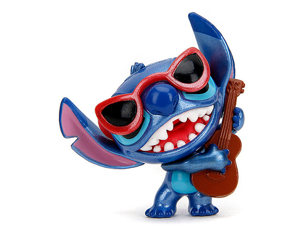 Set of 4 Diecast Figures 'Disney's Stitch' 'Metalfigs' Series Diecast Models by Jada