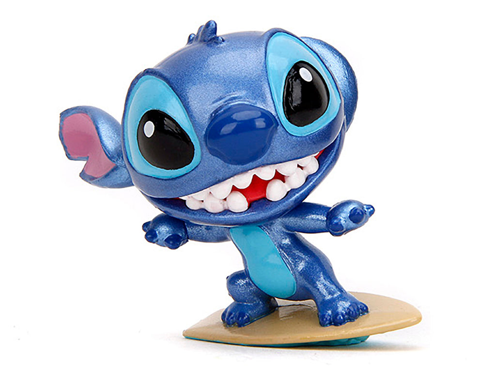 Set of 4 Diecast Figures 'Disney's Stitch' 'Metalfigs' Series Diecast Models by Jada