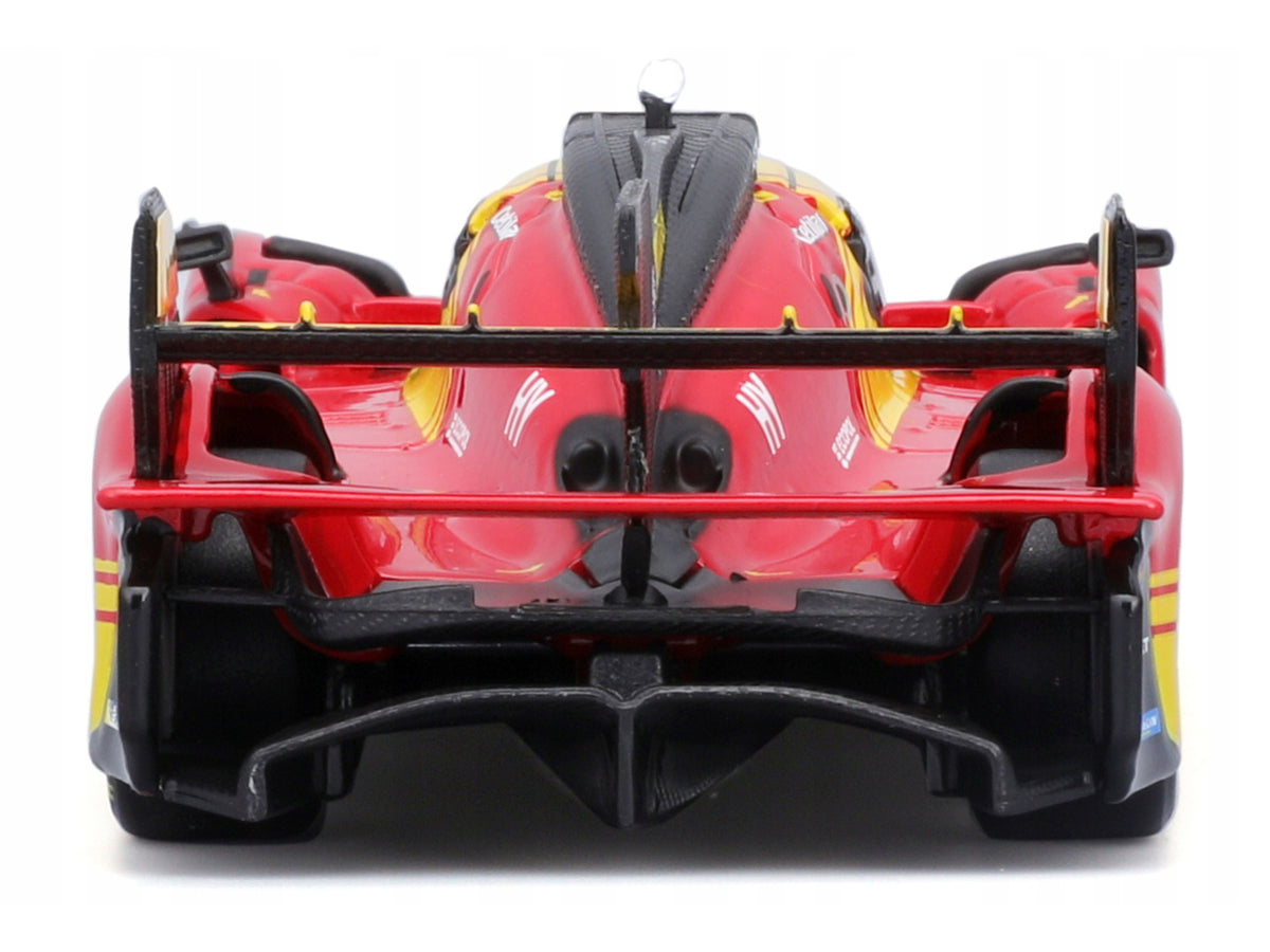 Ferrari 499P #50 Antonio Fuoco - Miguel Molina - Nicklas Nielsen 'Ferrari AF Corse' Winner '24 Hours of Le Mans' (2024) 'Racing' Series 1/43 Diecast Model Car by Bburago