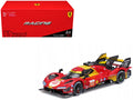 Ferrari 499P #50 Antonio Fuoco - Miguel Molina - Nicklas Nielsen 'Ferrari AF Corse' Winner '24 Hours of Le Mans' (2024) 'Racing' Series 1/43 Diecast Model Car by Bburago