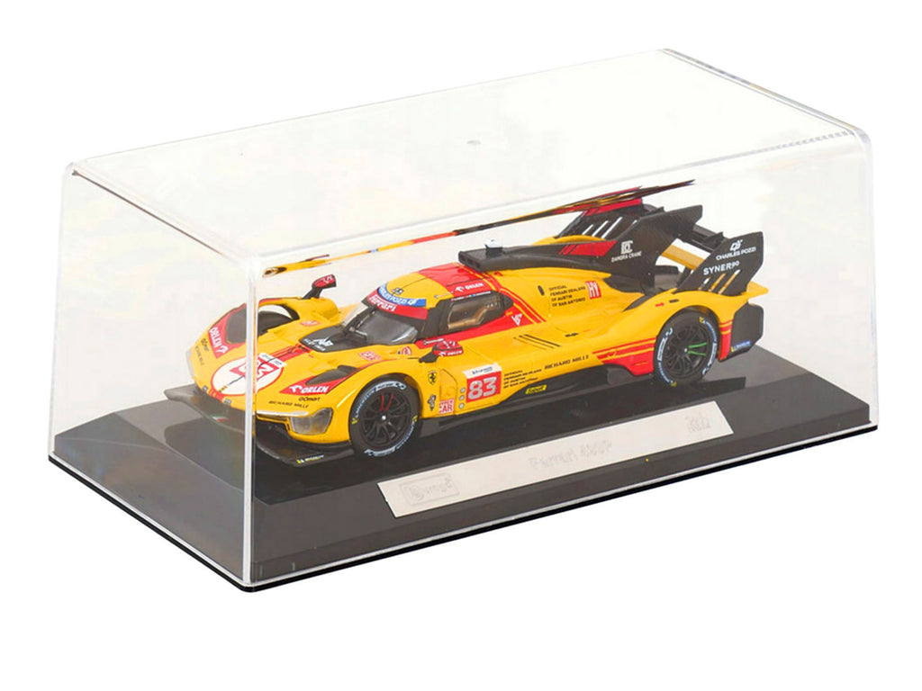 Ferrari 499P #83 Robert Kubica - Robert Shwartzman - Yifei Ye '24 Hours of Le Mans' (2024) 'Racing' Series 1/43 Diecast Model Car by Bburago