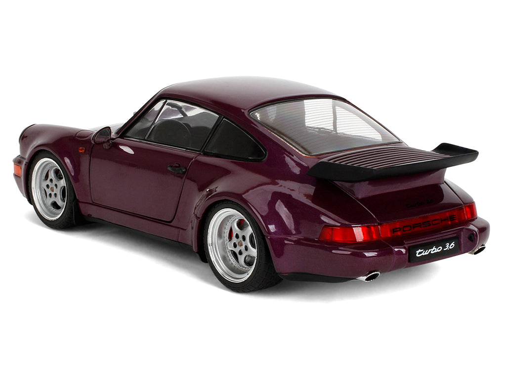 Porsche 911 3.6 Turbo Purple Metallic 'Pink Slips' Series 1/18 Diecast Model Car by Jada