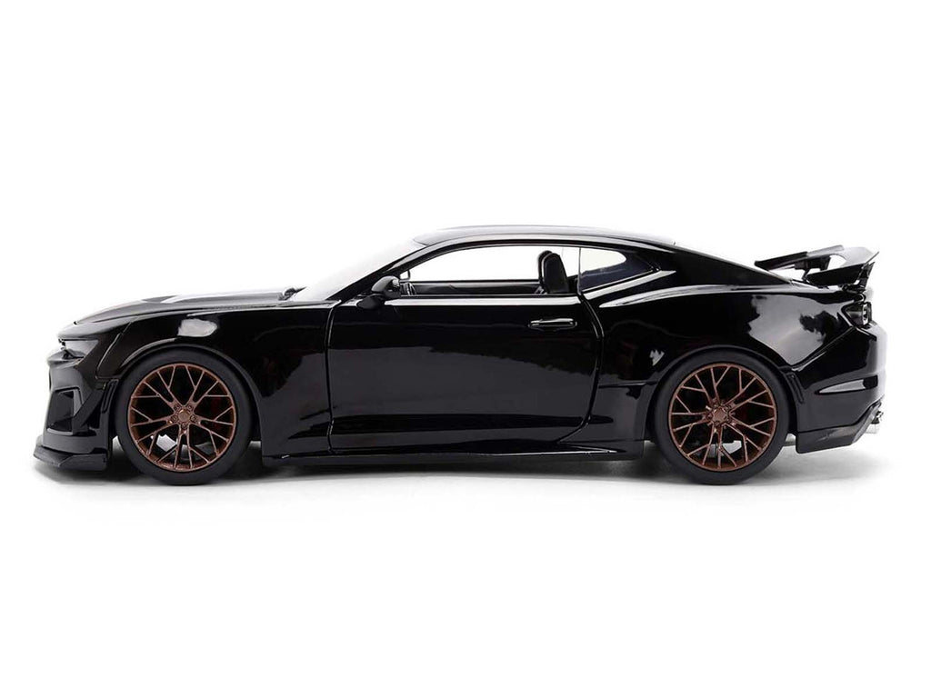 2024 Chevrolet Camaro ZL1 1LE Black 'Fast X' (2023) Movie 'Fast & Furious 25th Anniversary' Series 1/24 Diecast Model Car by Jada