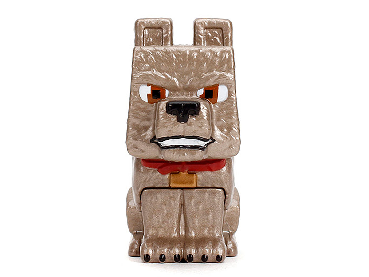 Set of 4 Diecast Figures 'A Minecraft Movie' (2025) Movie 'Metalfigs' Series Diecast Models by Jada