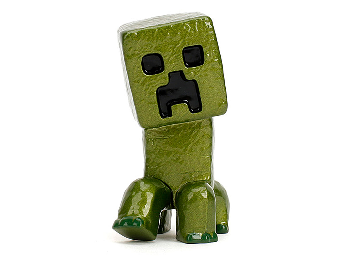 Set of 4 Diecast Figures 'A Minecraft Movie' (2025) Movie 'Metalfigs' Series Diecast Models by Jada