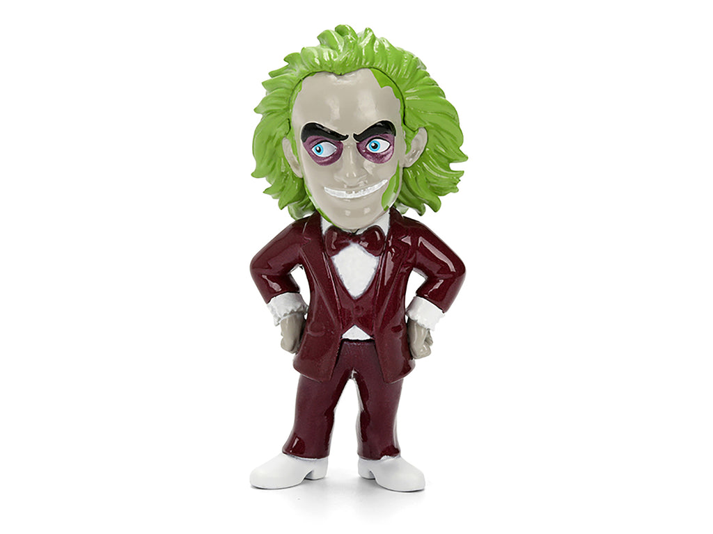 Set of 4 Diecast Figures 'Beetlejuice' (1988) Movie 'Metalfigs' Series by Jada