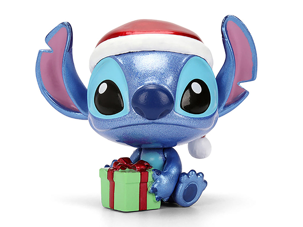 Set of 4 Diecast Figures 'Disney's Stitch Christmas Edition' 'Metalfigs' Series by Jada
