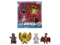 Set of 4 Diecast Figures 'Godzilla' Franchise 'Metalfigs' Series by Jada