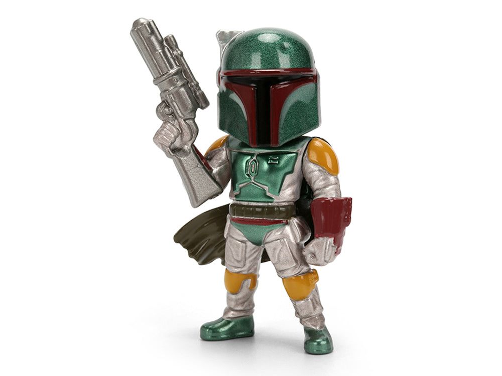 Set of 4 Diecast Figures 'Star Wars' Movie Franchise 'Metalfigs' Series Diecast Models by Jada