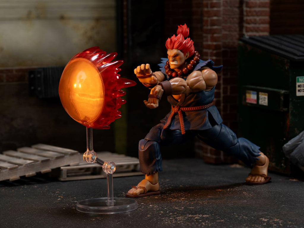 Akuma 6' Moveable Figure with Accessories and Alternate Head and Hands 'Ultra Street Fighter II: The Final Challengers' (2017) Video Game Model by Jada
