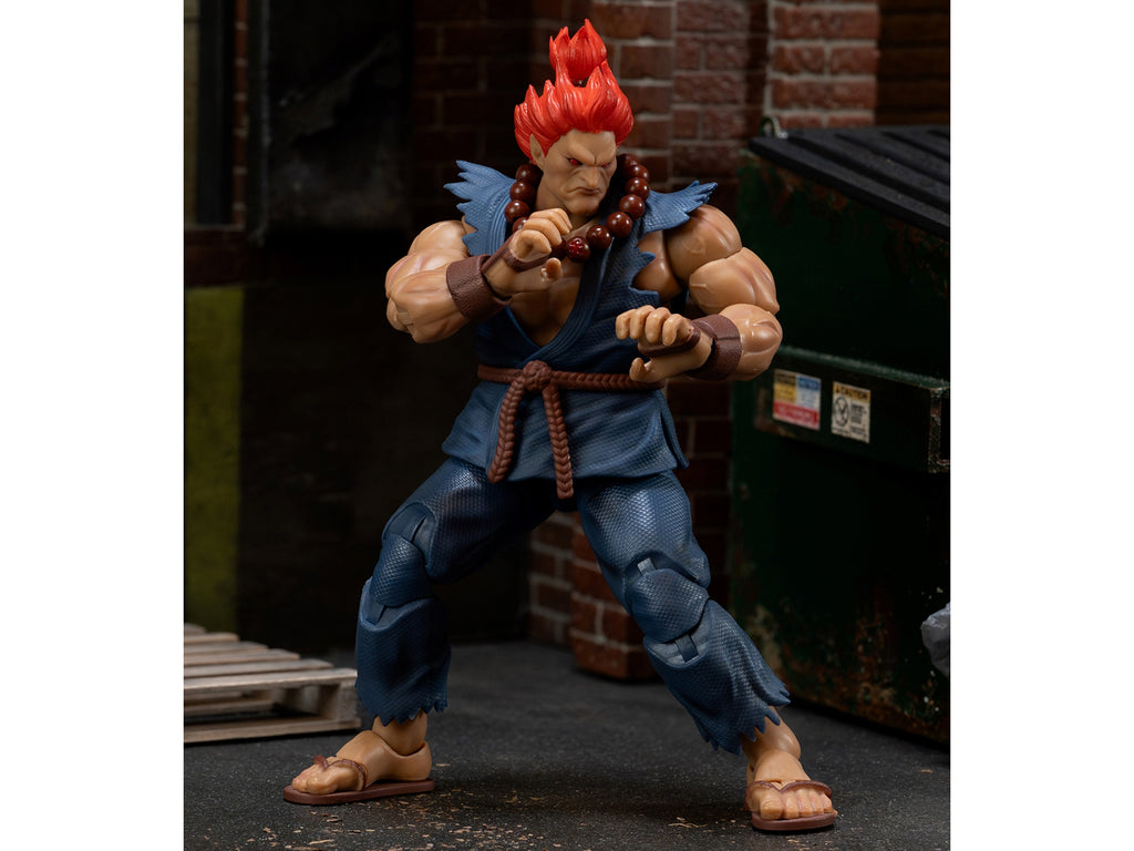 Akuma 6' Moveable Figure with Accessories and Alternate Head and Hands 'Ultra Street Fighter II: The Final Challengers' (2017) Video Game Model by Jada