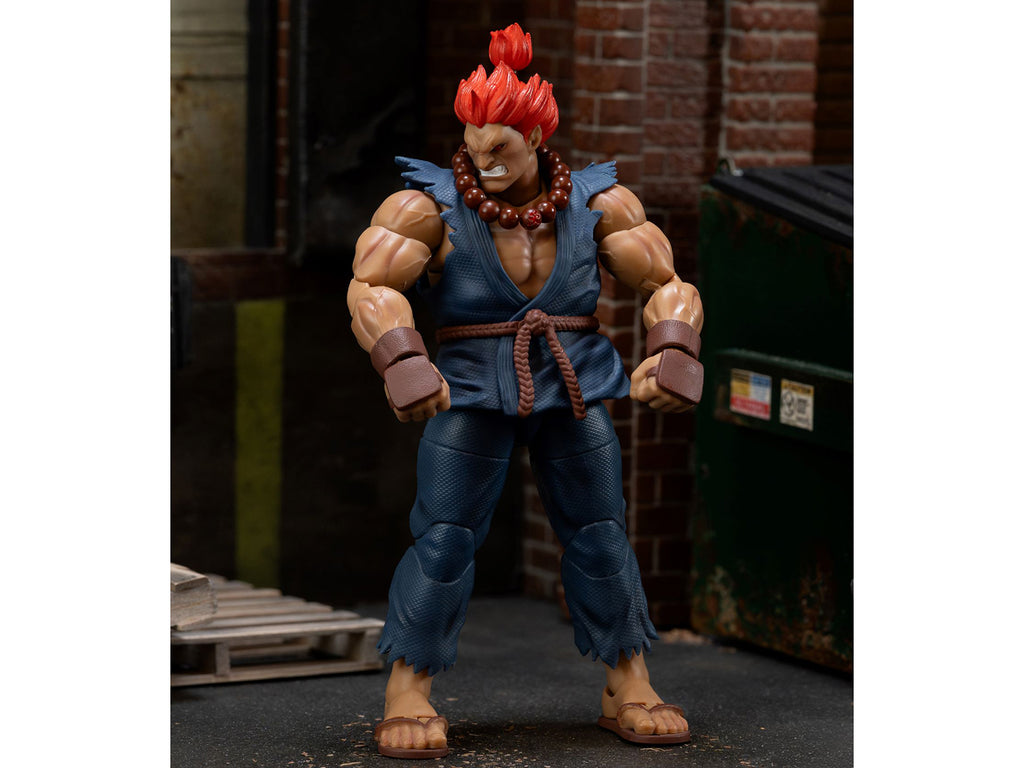 Akuma 6' Moveable Figure with Accessories and Alternate Head and Hands 'Ultra Street Fighter II: The Final Challengers' (2017) Video Game Model by Jada