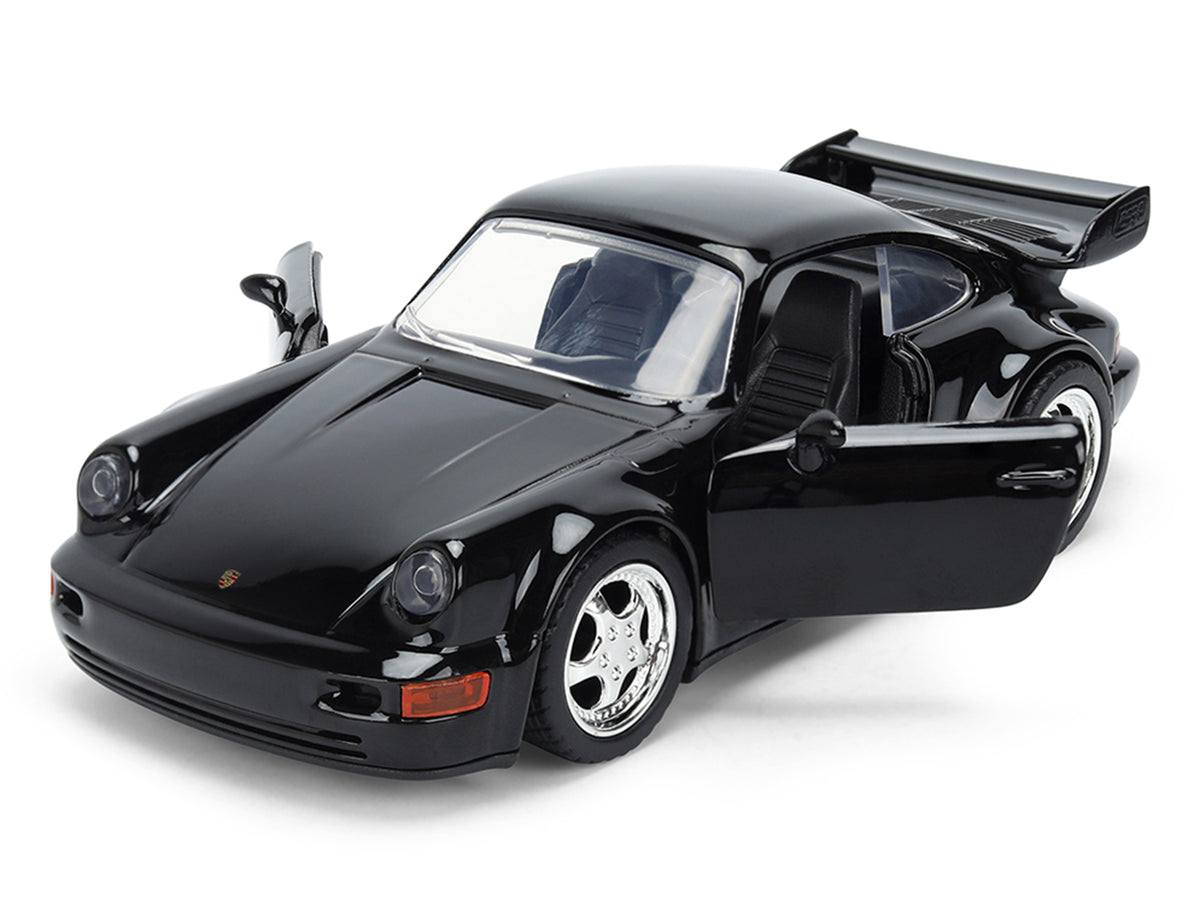 Porsche 911 Carrera RS 3.8 (964) Black 'The Fast and the Furious: Tokyo Drift' (2006) Movie '25 Years of Fast & Furious' Series 1/32 Diecast Model Car by Jada