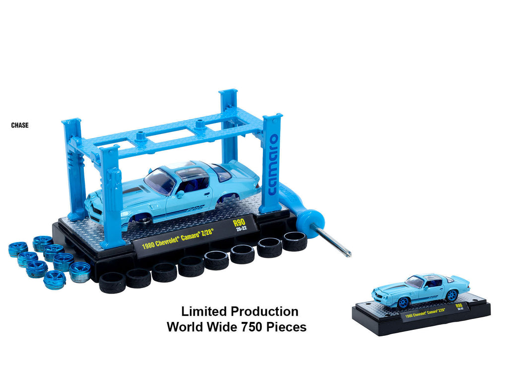 Model Kit 3 piece Car Set Release #90 Limited Edition to 6000 pieces Worldwide 1/64 Diecast Model Cars by M2 Machines