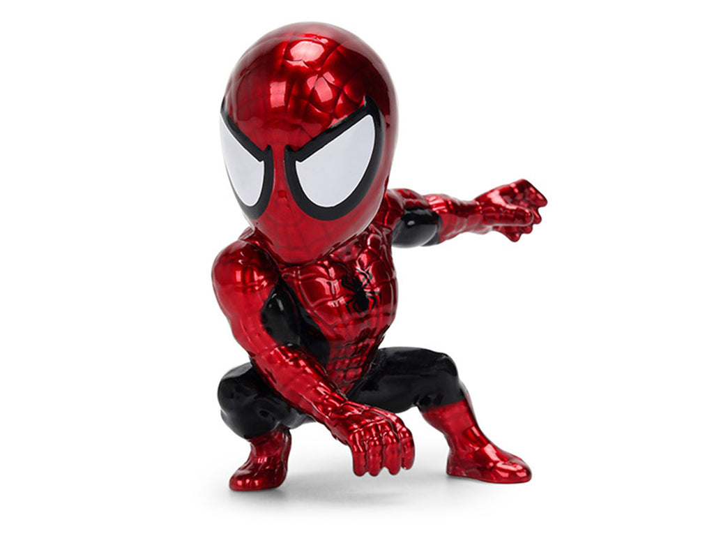 Set of 4 Diecast Figures 'Spider-Man' Wave 3 'Metalfigs' Series Diecast Models by Jada