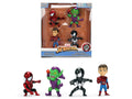 Set of 4 Diecast Figures 'Spider-Man' Wave 3 'Metalfigs' Series Diecast Models by Jada
