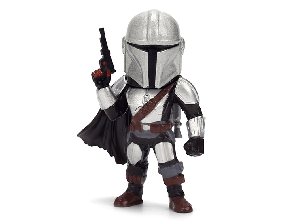 Set of 4 Diecast Figures 'Star Wars: The Mandalorian & Grogu' (2026) Movie 'Metalfigs' Series Diecast Models by Jada