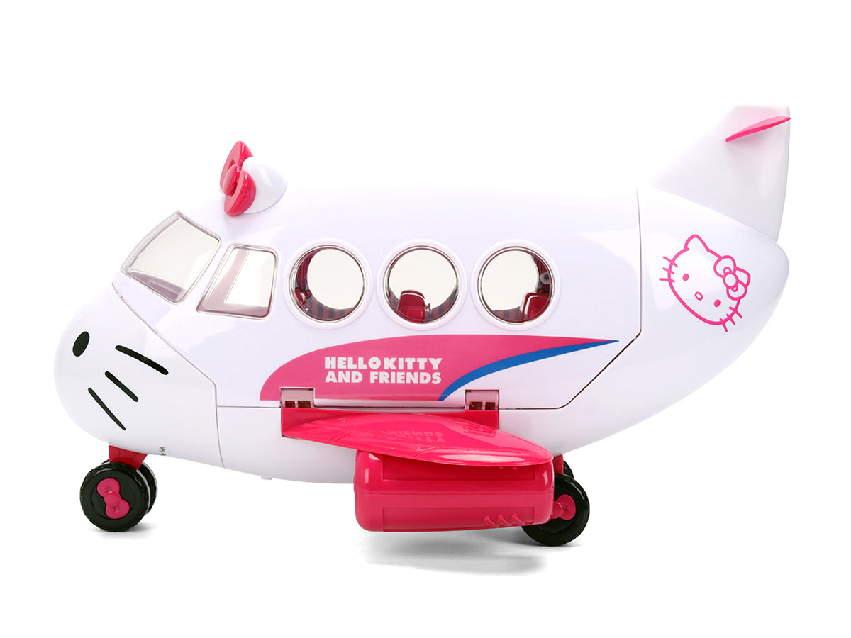 'Hello Kitty and Friends' Airplane Set with 3 Figures Model by Jada