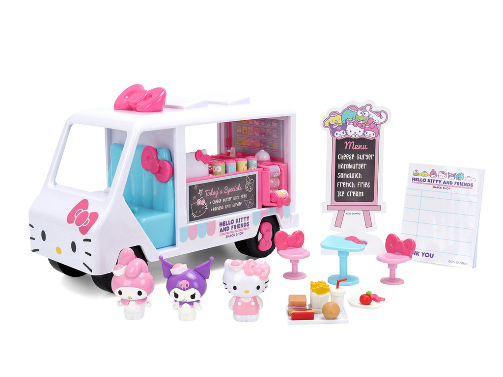 'Hello Kitty and Friends' Food Truck Set with 3 Figures Model by Jada