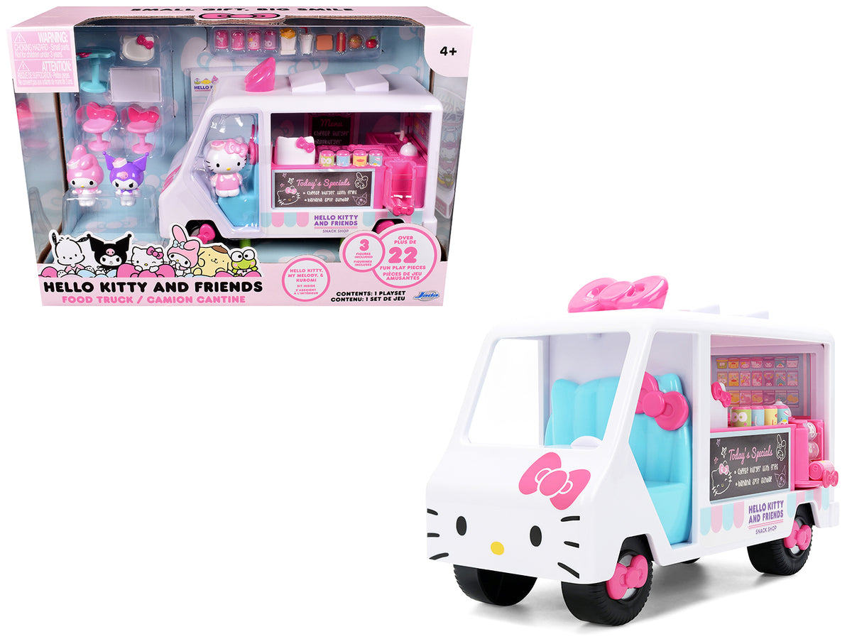 'Hello Kitty and Friends' Food Truck Set with 3 Figures Model by Jada