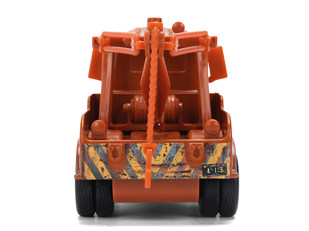 'Tow Mater' Tow Truck Brown (Rusted) 'Cars' (2006) Movie 'Hollywood Rides' Series 1/32 Diecast Model Car by Jada