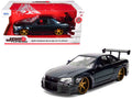 1999 Nissan Skyline GT-R (R34) RHD (Right Hand Drive) Magic Purple Metallic 'JDM Tuners' Series 1/24 Diecast Car Model by Jada